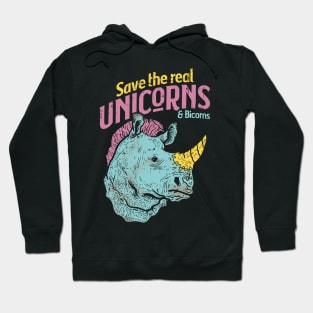 Save the Real Unicorns Hoodie